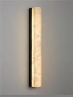 Load image into Gallery viewer, Crystal-clear Tranquil Cuboid Mich Alabaster Wall Lamp
