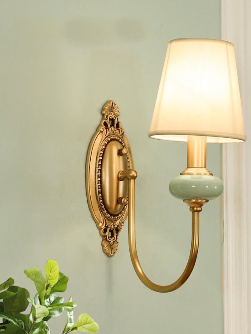 American Simple Ceramic Wall Sconce