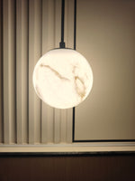 Load image into Gallery viewer, Nordic Minimalist Alabaster Pendant Light
