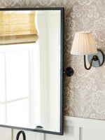 Load image into Gallery viewer, Vintage Brass Burlap Wall Lamp
