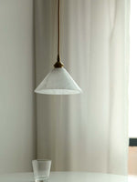 Load image into Gallery viewer, Modern Minimalist Design Brass Marble Pendant Light
