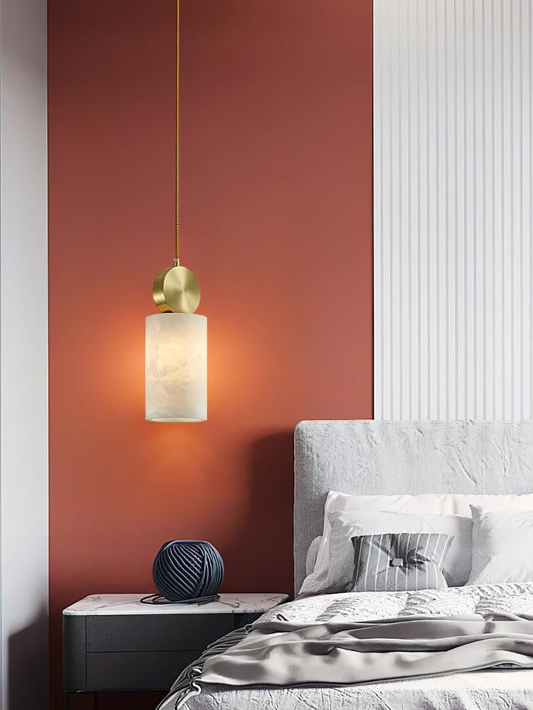 Scandinavian Creative Marble Pendant Light For Bedroom