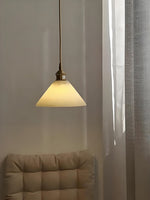 Load image into Gallery viewer, Modern Minimalist Design Brass Marble Pendant Light
