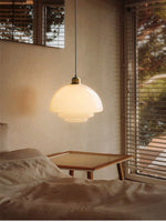 Load image into Gallery viewer, Modern Milk Glass Pendant Light
