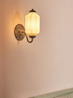 Load image into Gallery viewer, Cream Vintage Bedside Wall Sconce
