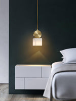 Load image into Gallery viewer, Scandinavian Creative Marble Pendant Light For Bedroom
