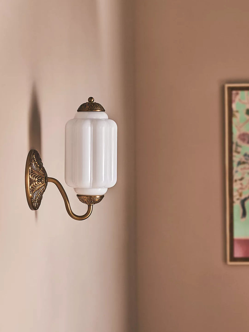 Cream Vintage Bedside Wall Sconce