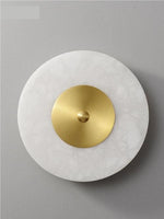 Load image into Gallery viewer, Minimalist Elegant Swe Alabaster Wall Lamp
