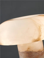 Load image into Gallery viewer, Modernity Artistry Mushroom Thod Alabaster Table Lamp
