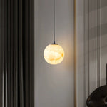 Load image into Gallery viewer, Nordic Minimalist Alabaster Pendant Light
