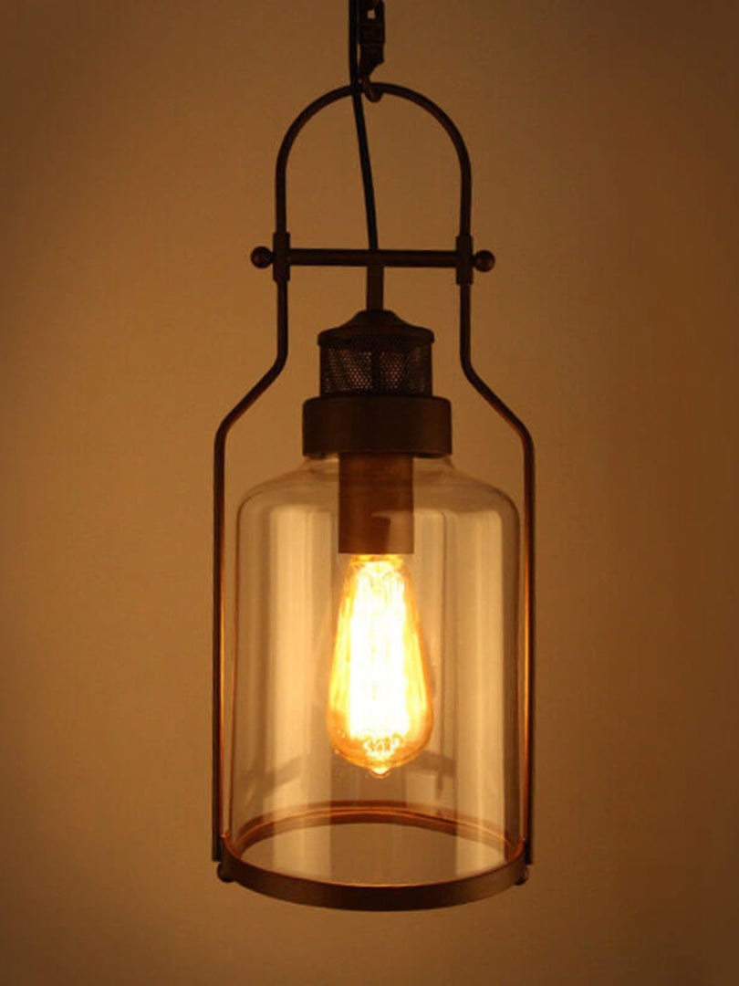 Antique Minimalist Loft Pendant Light