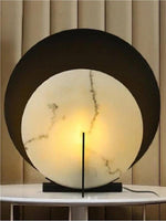 Load image into Gallery viewer, Advanced Creative Round Har Alabaste Table Lamp
