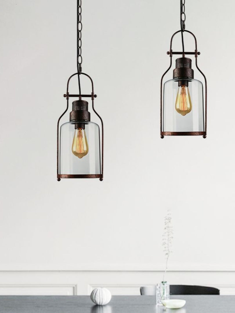 Antique Minimalist Loft Pendant Light