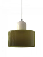 Load image into Gallery viewer, Creative Morandi Cylinder Glass Pendant Light
