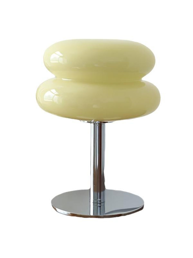 Creative Bauhaus Double Lollipop Ripple Glass Table Lamp