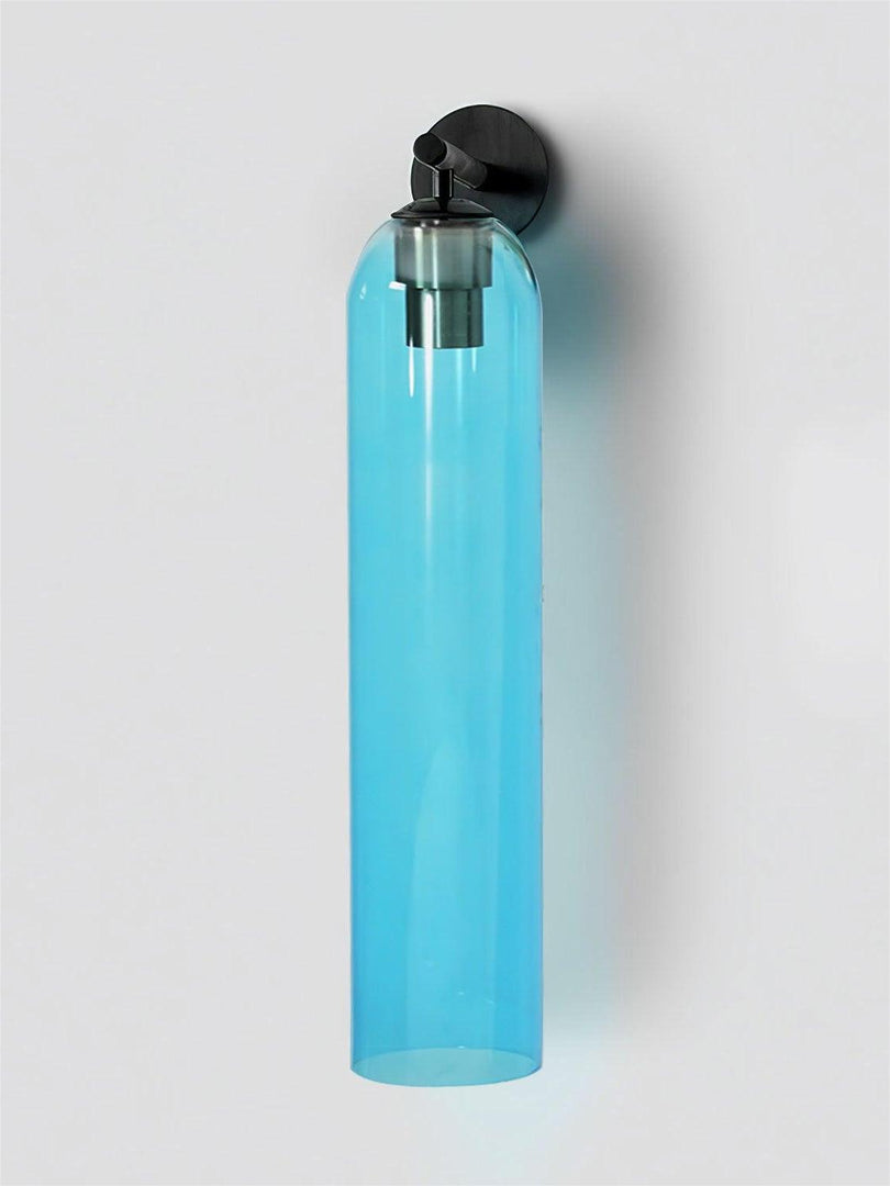 Minimalism Tubular Art Glass Wall Sconce