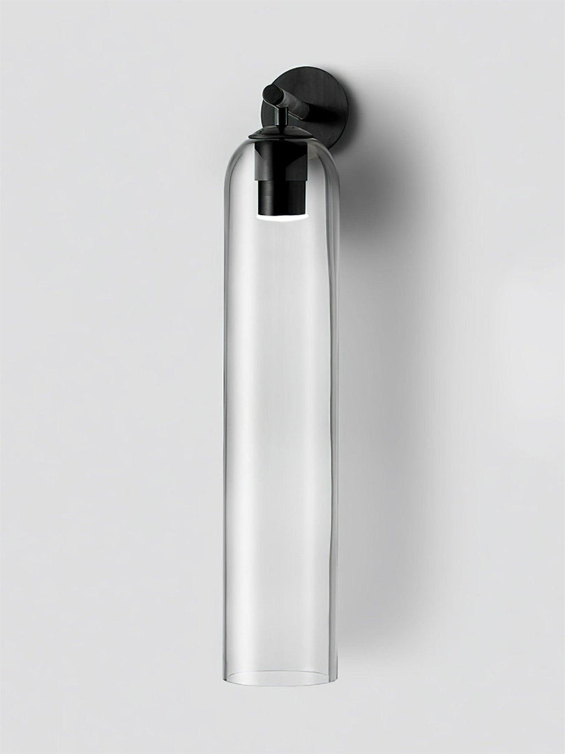 Minimalism Tubular Art Glass Wall Sconce