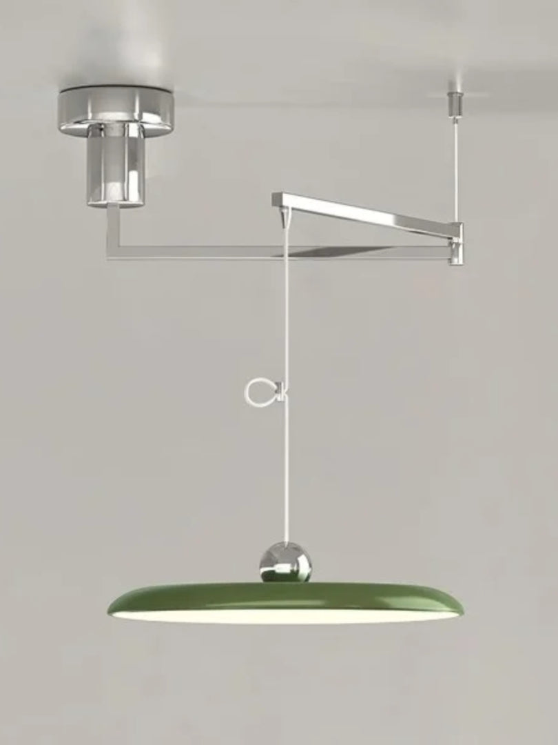 Minimalist Adjustable Swing Arm Pendant Light For Dining Room