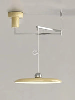 Load image into Gallery viewer, Minimalist Adjustable Swing Arm Pendant Light For Dining Room
