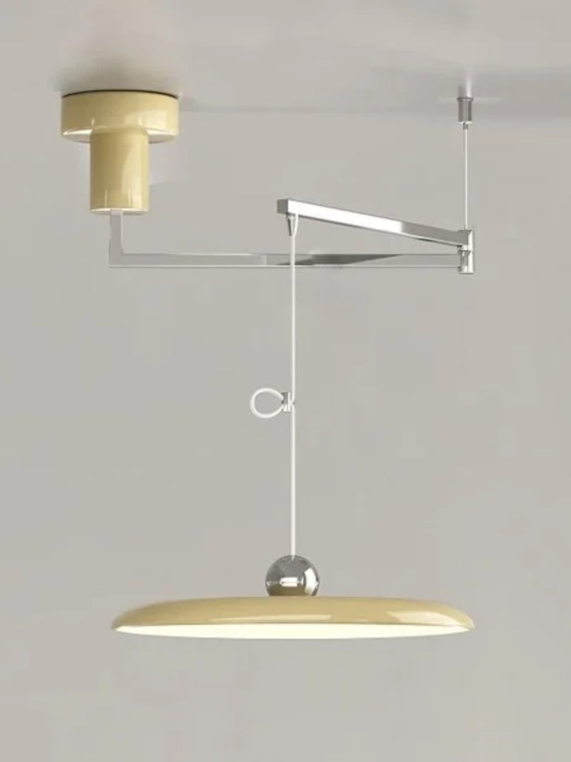 Minimalist Adjustable Swing Arm Pendant Light For Dining Room