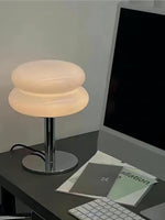 Load image into Gallery viewer, Creative Bauhaus Double Lollipop Ripple Glass Table Lamp
