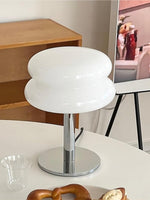 Load image into Gallery viewer, Creative Bauhaus Double Lollipop Ripple Glass Table Lamp
