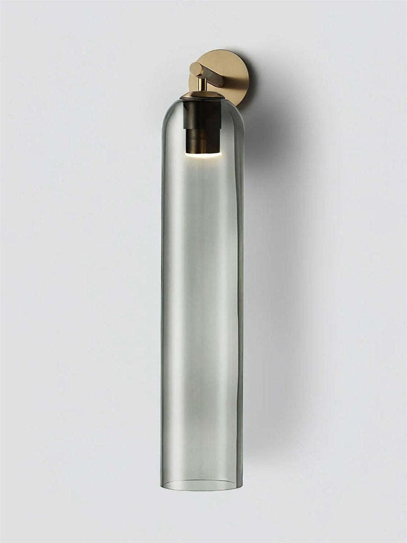 Minimalism Tubular Art Glass Wall Sconce