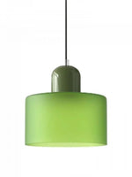 Load image into Gallery viewer, Creative Morandi Cylinder Glass Pendant Light
