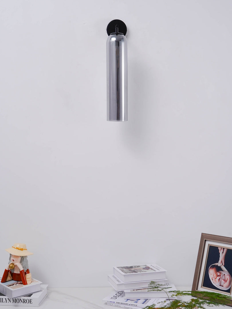 Minimalism Tubular Art Glass Wall Sconce