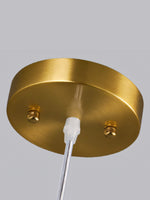 Load image into Gallery viewer, Modern Brass Cognac Glass Single Pendant Light
