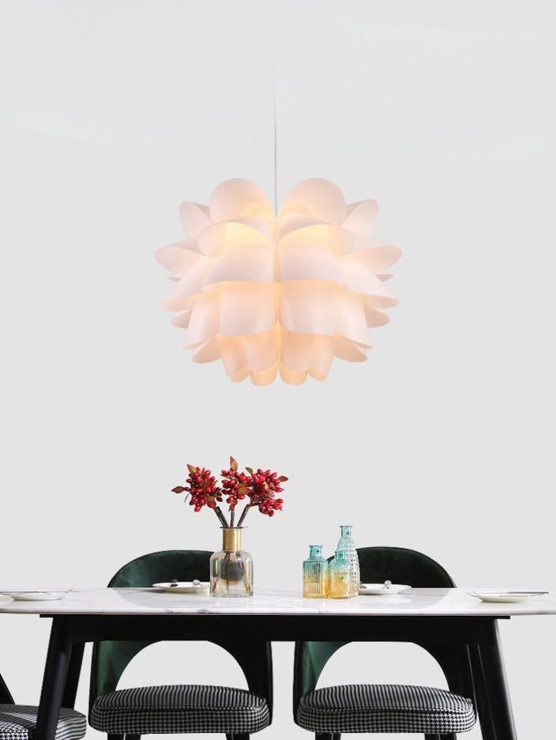 Modern Lotus Flower Shape Acrylic Pendant Light