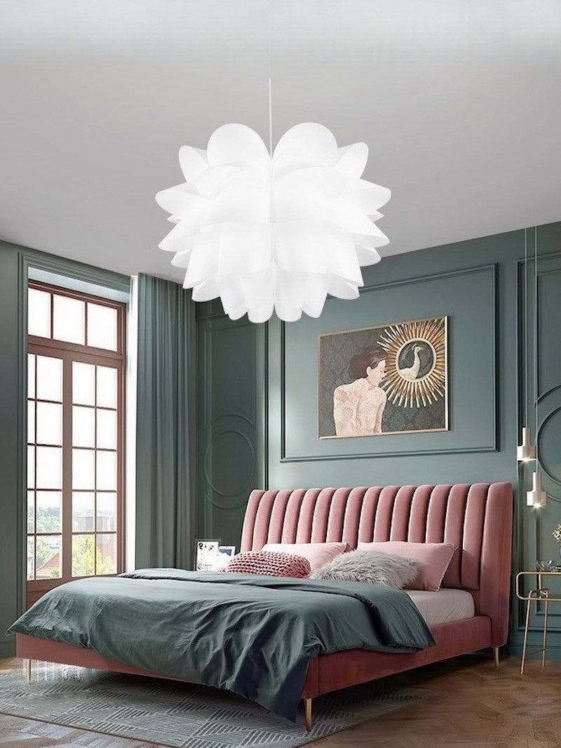 Modern Lotus Flower Shape Acrylic Pendant Light