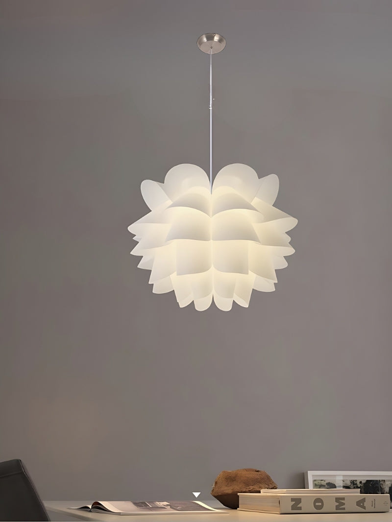 Modern Lotus Flower Shape Acrylic Pendant Light