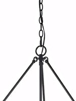 Load image into Gallery viewer, Quillan Industrial Large Black Drum Pendant Light For Dinning Room
