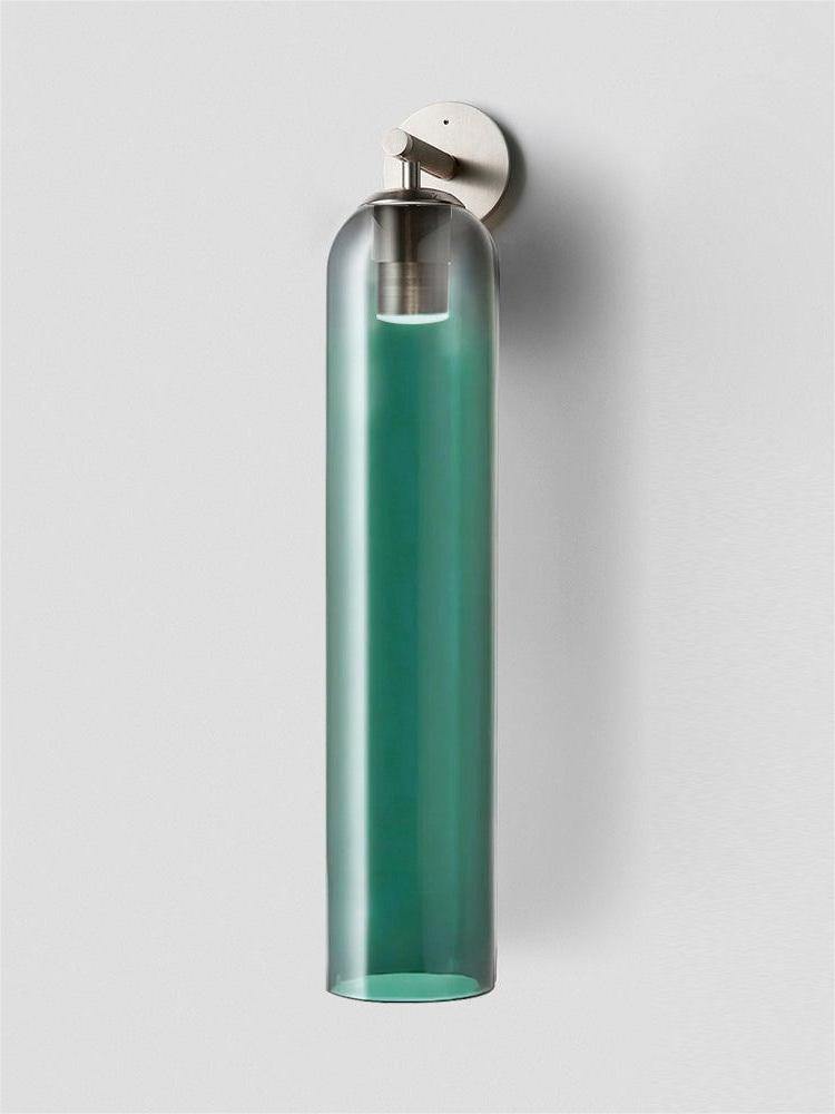 Minimalism Tubular Art Glass Wall Sconce