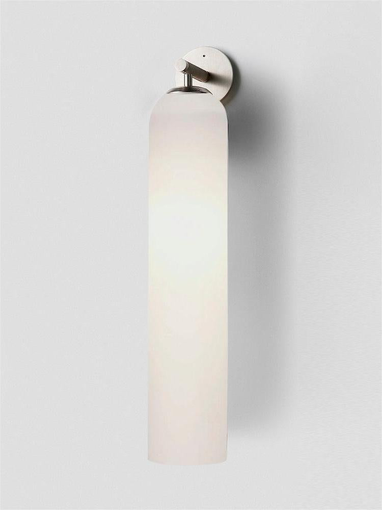 Minimalism Tubular Art Glass Wall Sconce