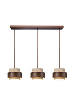 Load image into Gallery viewer, Cylindrical Modern Design Travertine Pendant Lamp
