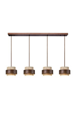 Load image into Gallery viewer, Cylindrical Modern Design Travertine Pendant Lamp
